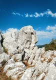 Stone warrior Antece in Cilento National Park
