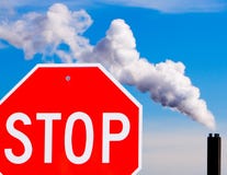 Stop Global Warming Stock Image