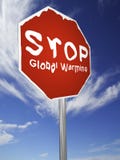 STOP Global Warming! Royalty Free Stock Photos
