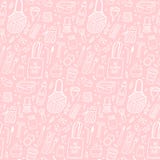 Stor sömlös modell med nollförlorade beståndsdelar på rosa bakgrund vektor illustrationer Stor sömlös modell med nollförlorade beståndsdelar på rosa bakgrund vektor illustrationer