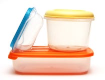Storage plastic food containers