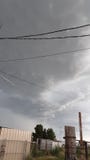 Stormmoln på västra Texas arkivfoto Stormmoln på västra Texas arkivfoto