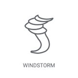 Stormsymbol Moderiktigt stormlogobegrepp på vit backgroun stock illustrationer Stormsymbol Moderiktigt stormlogobegrepp på vit backgroun stock illustrationer