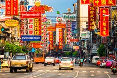 Strada di Yaowarat, Bangkok