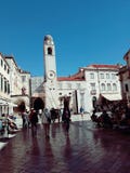 Stradun, Дубровник, Хорватия стоковая фотография rf Stradun, Дубровник, Хорватия стоковая фотография rf