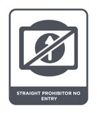 straight prohibitor no entry icon in trendy design style. straight prohibitor no entry icon isolated on white background. straight royalty free illustration straight prohibitor no entry icon in trendy design style. straight prohibitor no entry icon isolated on white background. straight royalty free illustration