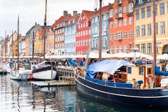 strand för kanalcopenhagen nyhavn royaltyfri fotografi strand för kanalcopenhagen nyhavn royaltyfri fotografi