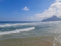 Strand in Rio de Janeiro, Brasilien stockbild Strand in Rio de Janeiro, Brasilien stockbild