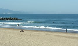 Strand von Anglet stockbild Strand von Anglet stockbild