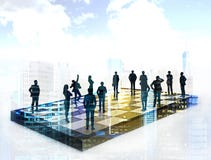 Strategic planning and teamwork concept Stock Image Strategic planning and teamwork concept Stock Image