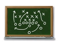 Strategy Planning Game Plan Chalk Board Football B Royalty Free Stock Photography Strategy Planning Game Plan Chalk Board Football B Royalty Free Stock Photography