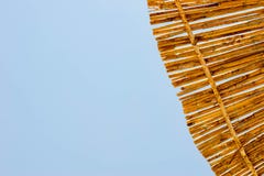 Straw Sunshade royalty free stock images Straw Sunshade royalty free stock images