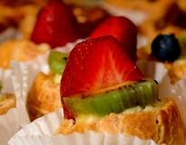 Strawberry Dessert Stock Photography