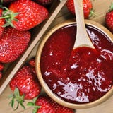 Strawberry jam or marmalade