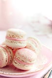 Strawberry Macarons Royalty Free Stock Photography Strawberry Macarons Royalty Free Stock Photography
