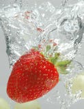 Strawberry Splash Stock Photos Strawberry Splash Stock Photos