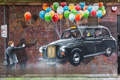 Straßenkunst in Glasgow, Großbritannien lizenzfreie stockbilder Straßenkunst in Glasgow, Großbritannien lizenzfreie stockbilder