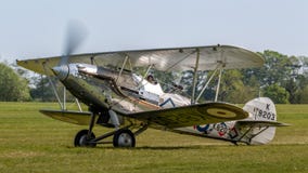 Straßenverkäufer-Demon-Weinleseflugzeuge 1937 lizenzfreies stockfoto Straßenverkäufer-Demon-Weinleseflugzeuge 1937 lizenzfreies stockfoto