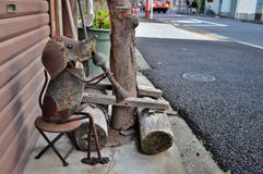 Street art in Tokyo royalty free stock photography Street art in Tokyo royalty free stock photography