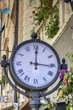 Street clock Royalty Free Stock Image Street clock Royalty Free Stock Image
