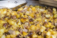 Street food at the festival in Hungary Royalty Free Stock Photos Street food at the festival in Hungary Royalty Free Stock Photos