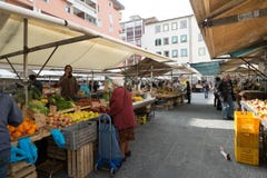 Street Market In Livorno, Italy Stock Images Street Market In Livorno, Italy Stock Images