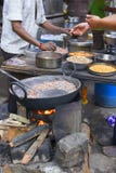 Streets Of Bombay (MUMBAI, INDIA) Traditional Street Food Royalty Free Stock Image