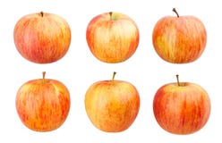 Striped Apples Stock Photography
