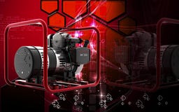 Stromgenerator lizenzfreie abbildung Stromgenerator lizenzfreie abbildung