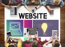 Strona internetowa projekta UI oprogramowania WWW Medialny pojęcie obraz royalty free Strona internetowa projekta UI oprogramowania WWW Medialny pojęcie obraz royalty free