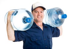 Strong Delivery Man Stock Photo Strong Delivery Man Stock Photo