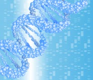 Structure molecule and communication. Dna. stock illustration Structure molecule and communication. Dna. stock illustration