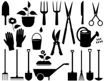 Strumenti di giardino isolati royalty illustrazione gratis Strumenti di giardino isolati royalty illustrazione gratis