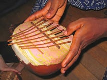 Strumento musicale africano Immagine Stock Strumento musicale africano Immagine Stock
