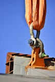 Struttura in cemento armato di sollevamento a catena di industriale resistente Immagini Stock Libere da Diritti Struttura in cemento armato di sollevamento a catena di industriale resistente Immagini Stock Libere da Diritti