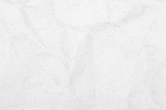 Struttura o fondo di carta sgualcita bianco fotografia stock Struttura o fondo di carta sgualcita bianco fotografia stock