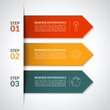 Strzałkowaty infographic projekta szablon wektor ilustracja wektor Strzałkowaty infographic projekta szablon wektor ilustracja wektor