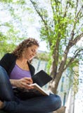 Student Using Digital Tablet While Studying Royalty Free Stock Photos Student Using Digital Tablet While Studying Royalty Free Stock Photos