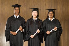 Studentengraduierungsfeier lizenzfreie stockfotos Studentengraduierungsfeier lizenzfreie stockfotos