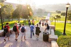 Students at UCLA Campus