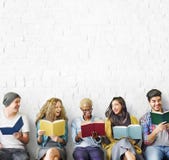Students Youth Adult Reading Education Knowledge Concept royalty free stock image Students Youth Adult Reading Education Knowledge Concept royalty free stock image