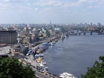 Stunning view of Kiev stock photos Stunning view of Kiev stock photos
