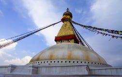 Stupa de Bodnath foto de stock royalty free Stupa de Bodnath foto de stock royalty free