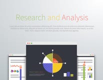Style de conception de l'avant-projet d'Analytics et de recherches illustration libre de droits Style de conception de l'avant-projet d'Analytics et de recherches illustration libre de droits