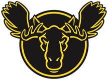 Stylised Moose head logo