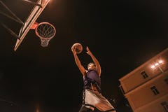 Stylish Basketball Player Stock Image Stylish Basketball Player Stock Image