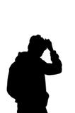 Stylish Man With Hand At The Head royalty free stock image Stylish Man With Hand At The Head royalty free stock image