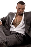 Stylish young business man sitting on the couch royalty free stock photo Stylish young business man sitting on the couch royalty free stock photo