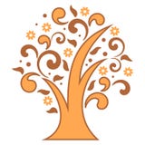 Stylized tree Royalty Free Stock Photography Stylized tree Royalty Free Stock Photography