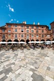 Ställe Nationale i Montauban, Frankrike Arkivbild Ställe Nationale i Montauban, Frankrike Arkivbild